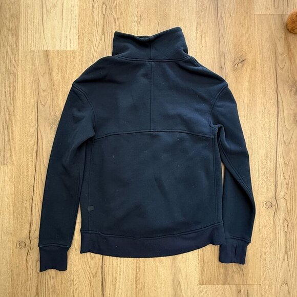 Lululemon Kick the Cold Funnelneck Pullover in Navy - Picture 2 of 3